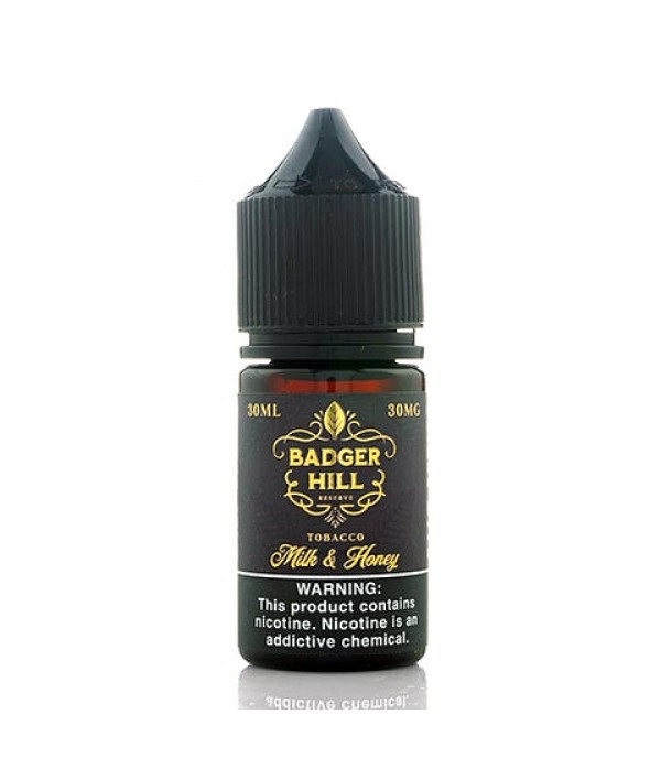 Milk & Honey Salt - Badger Hill Reserve E-Juice