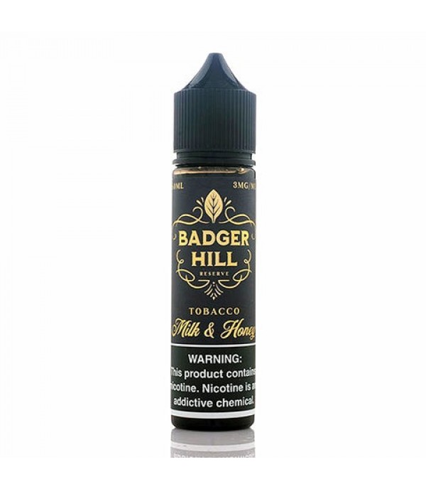 Milk & Honey - Badger Hill Reserve E-Juice (60 ml)