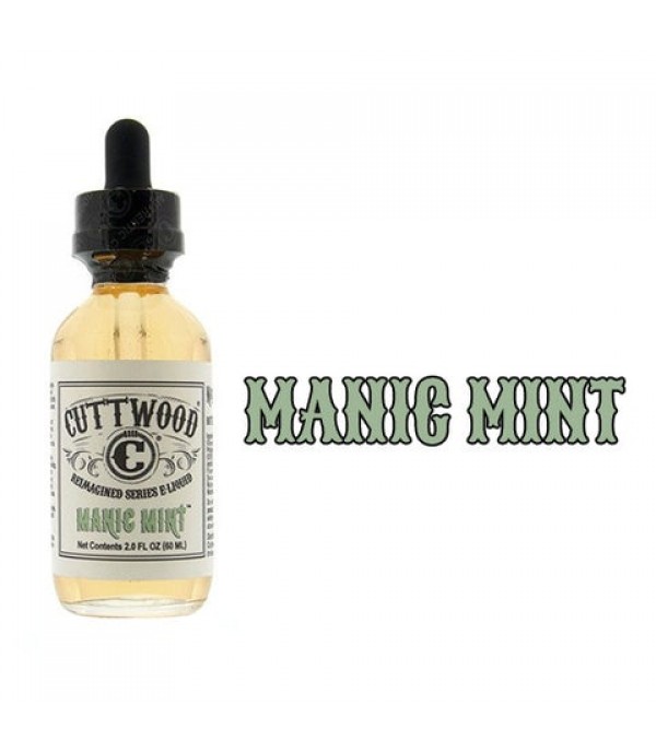 Manic Mint - Cuttwood Reimagined Series E-Liquid (60 ml)