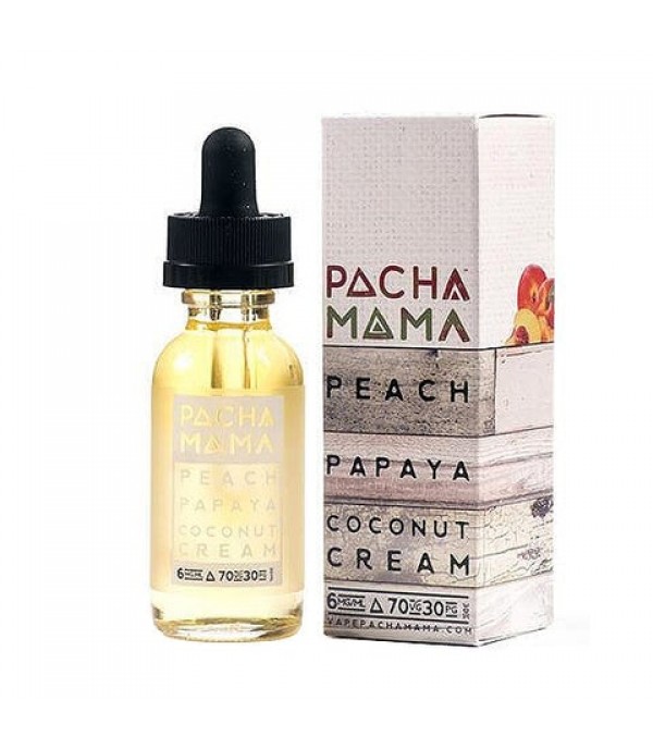 Peach Papaya Coconut Cream - Pachamama E-Juice (60 ml)