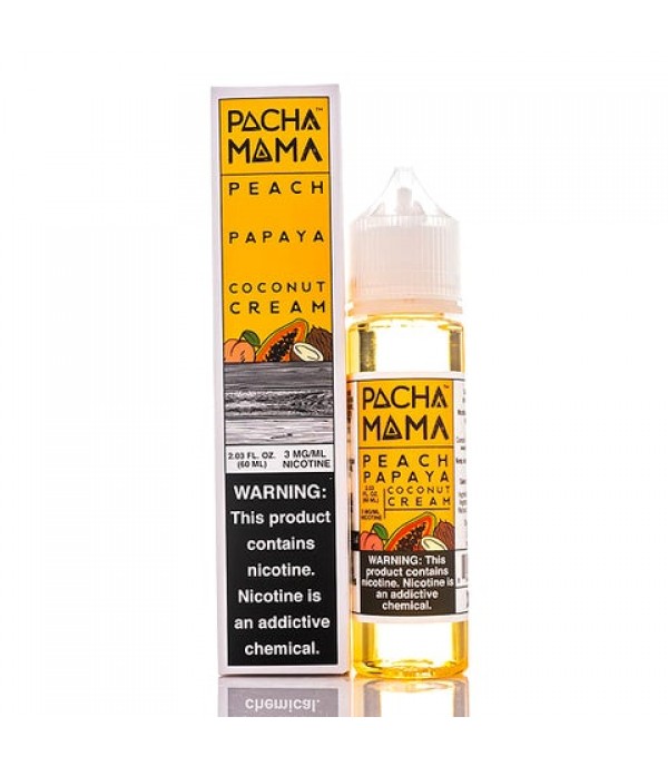 Peach Papaya Coconut Cream - Pachamama E-Juice (60 ml)