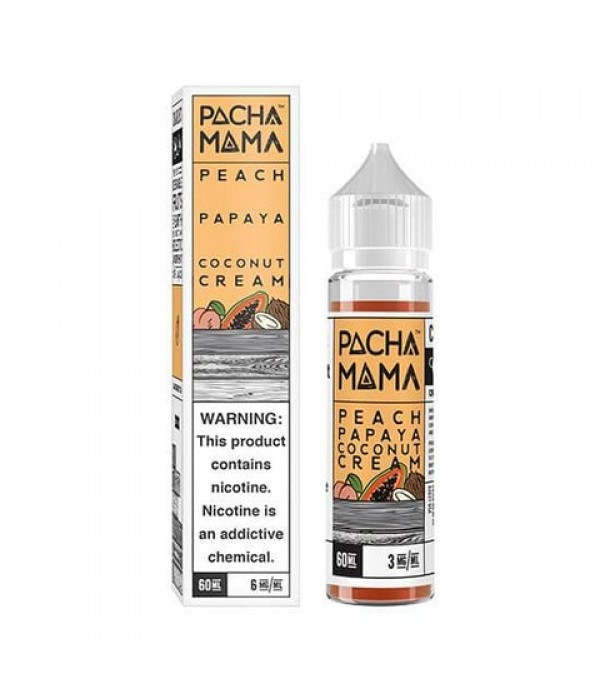 Peach Papaya Coconut Cream - Pachamama E-Juice (60 ml)