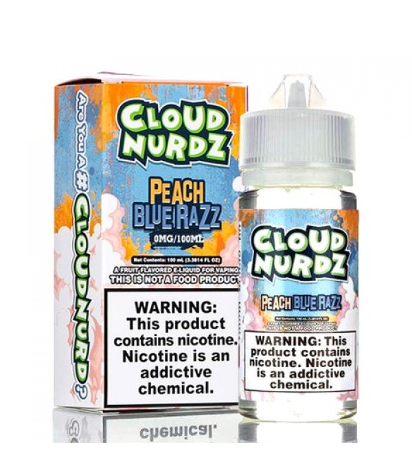 Peach Blue Razz - Cloud Nurdz E-Juice (100 ml)