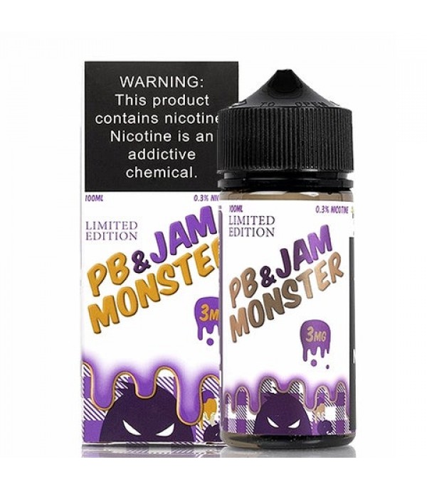 PB & Grape Jam - Jam Monster E-Juice (100 ml)