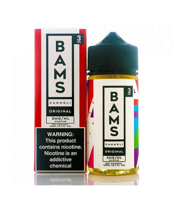 Original Cannoli - Bam's Cannoli E-Juice (100 ml)