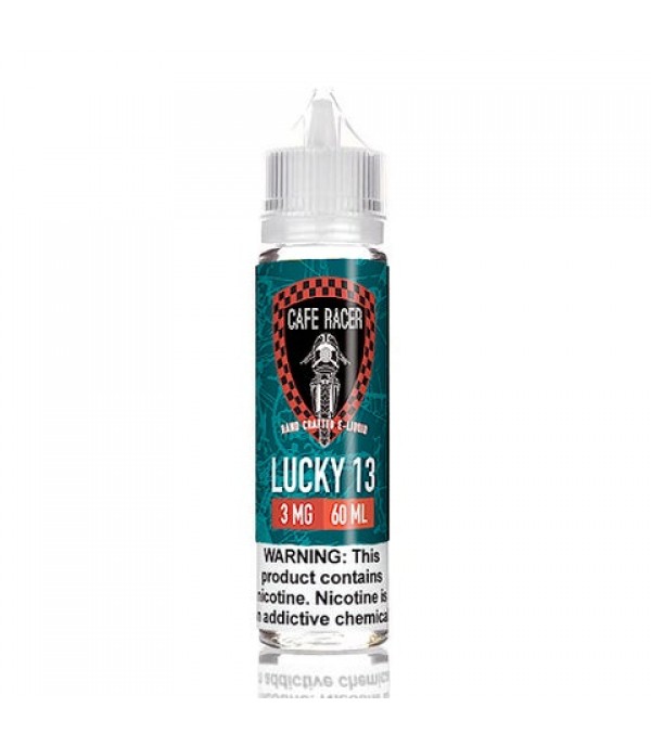 Lucky 13 - Cafe Racer E-Juice [Naturally-Extracted]