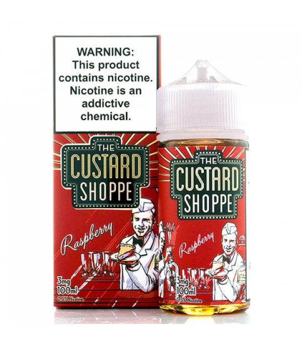 Raspberry - The Custard Shoppe E-Juice (100 ml)