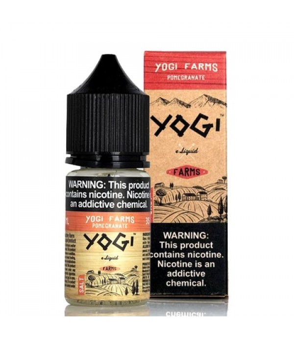 Pomegranate Salt - Yogi Farms E-Juice [Nic Salt Version]