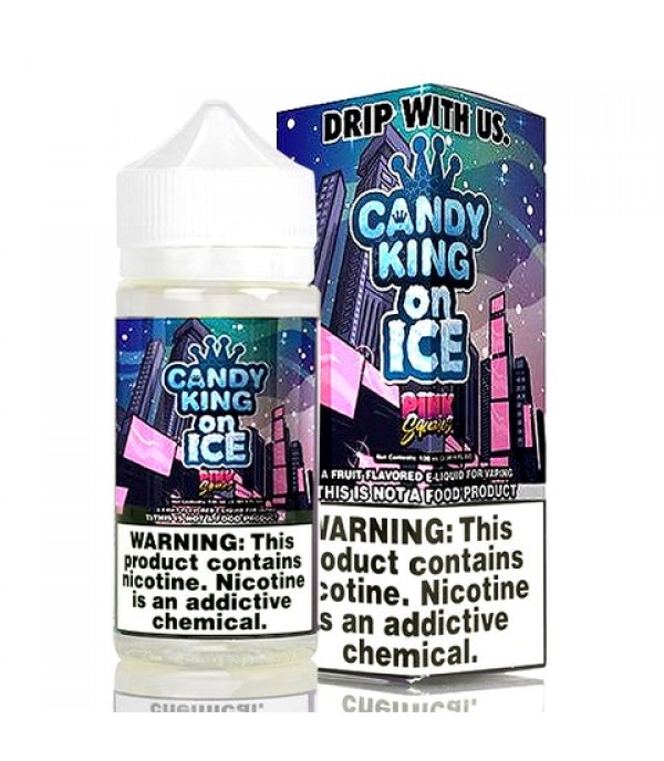 Pink Squares on Ice - Candy King E-Juice (100 ml)