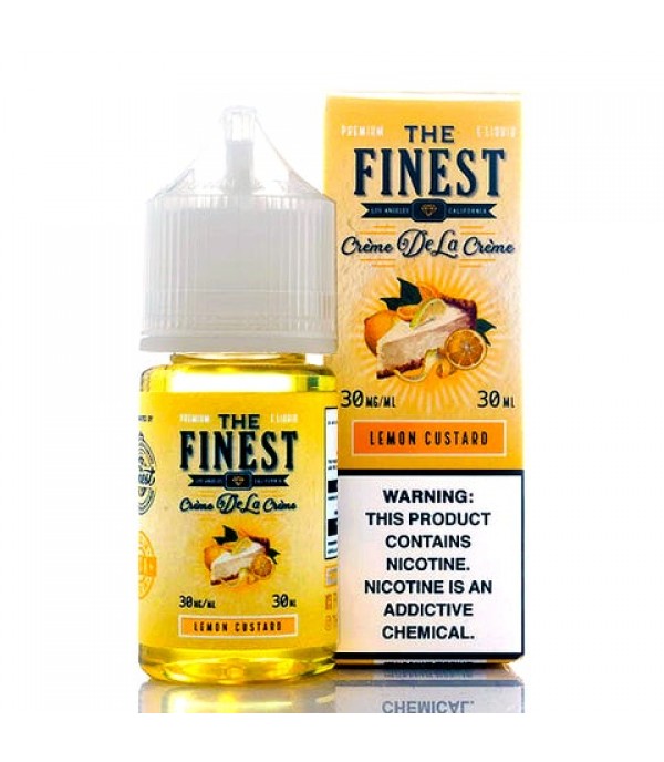 Lemon Custard Salt- The Finest E-Juice