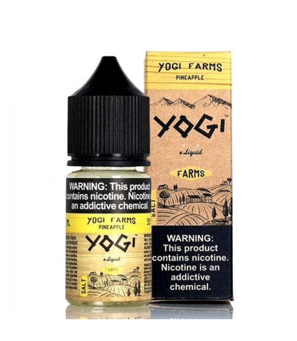 Pineapple Salt - Yogi Farms E-Juice [Nic Salt Version]