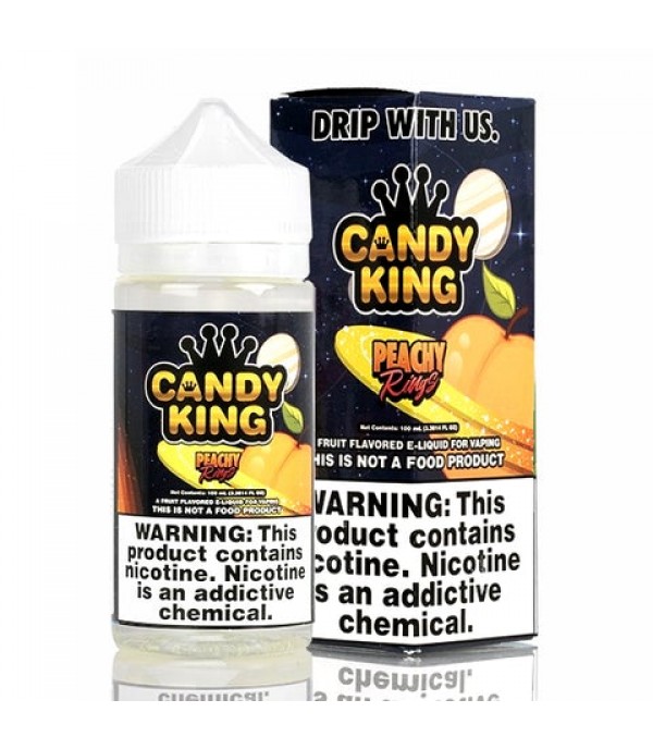 Peachy Rings - Candy King E-Juice (100 ml)