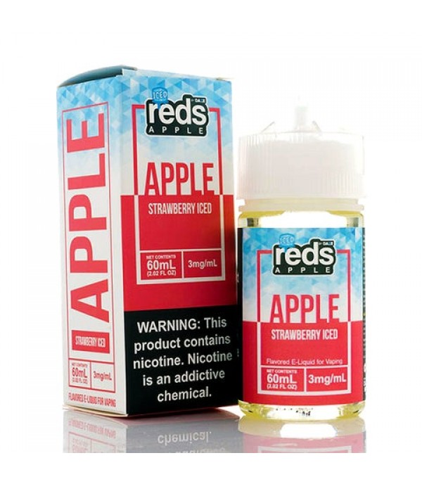 Reds Strawberry Iced - Reds E-Juice (60 ml)