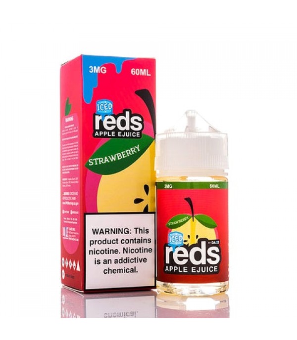 Reds Strawberry Iced - Reds E-Juice (60 ml)