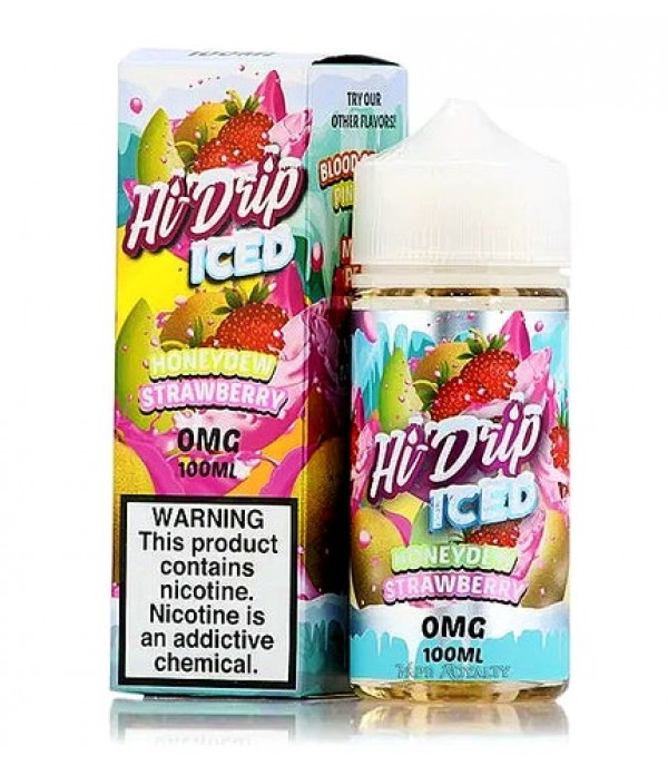 Honeydew Strawberry Iced - Hi Drip E-Juice (100 ml)