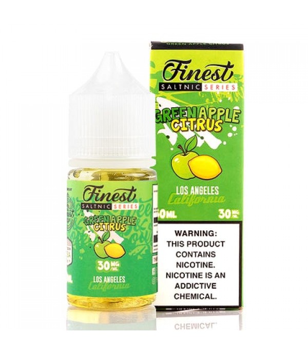 Green Apple Citrus Salt- The Finest E-Juice [Nic Salt Version]