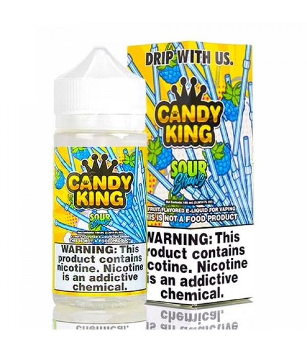 Sour Straws - Candy King E-Juice (100 ml)