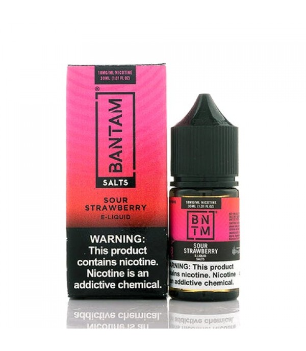 Sour Strawberry Salt - Bantam E-Juice