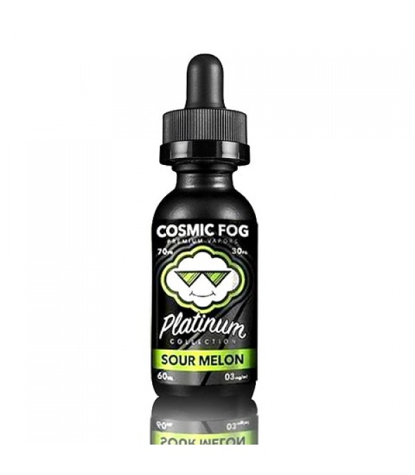 Sour Melon - Cosmic Fog Platinum Collection E-Liquid (60ml)