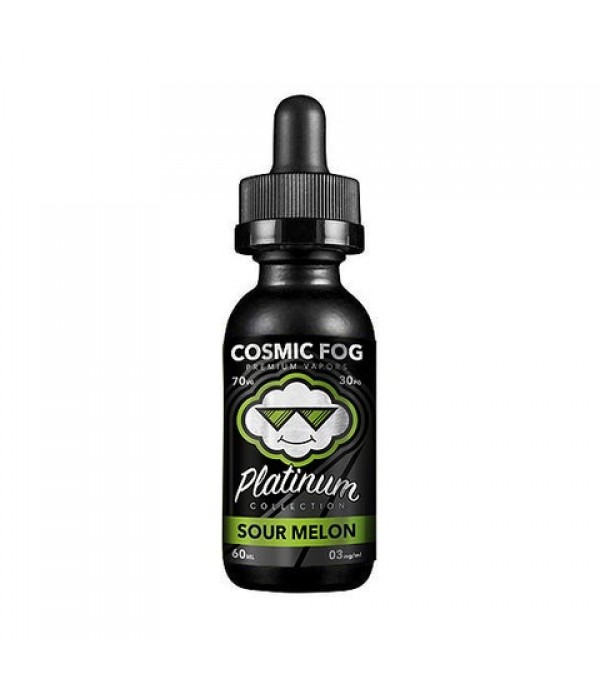 Sour Melon - Cosmic Fog Platinum Collection E-Liquid (60ml)