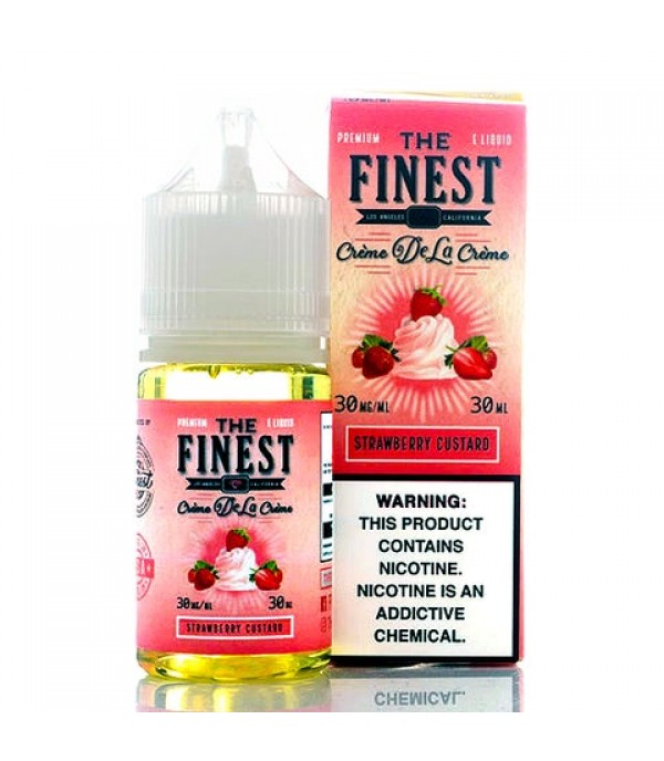 Strawberry Custard Salt- The Finest E-Juice