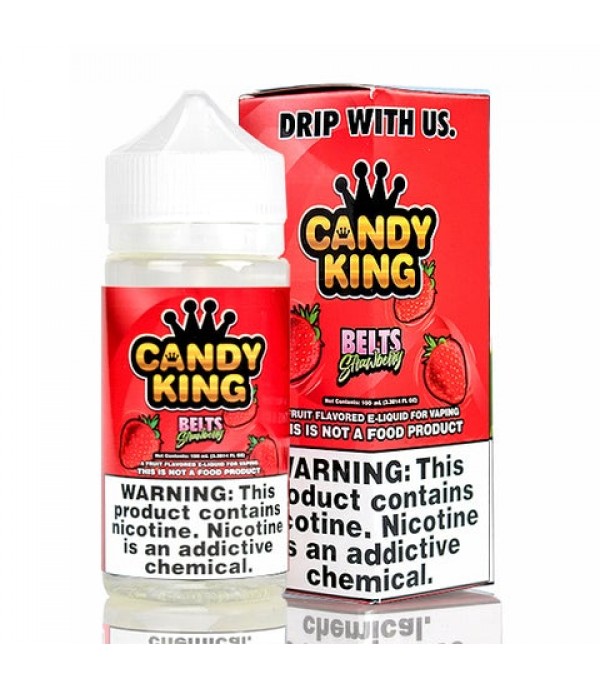 Strawberry Belts - Candy King E-Juice (100 ml)