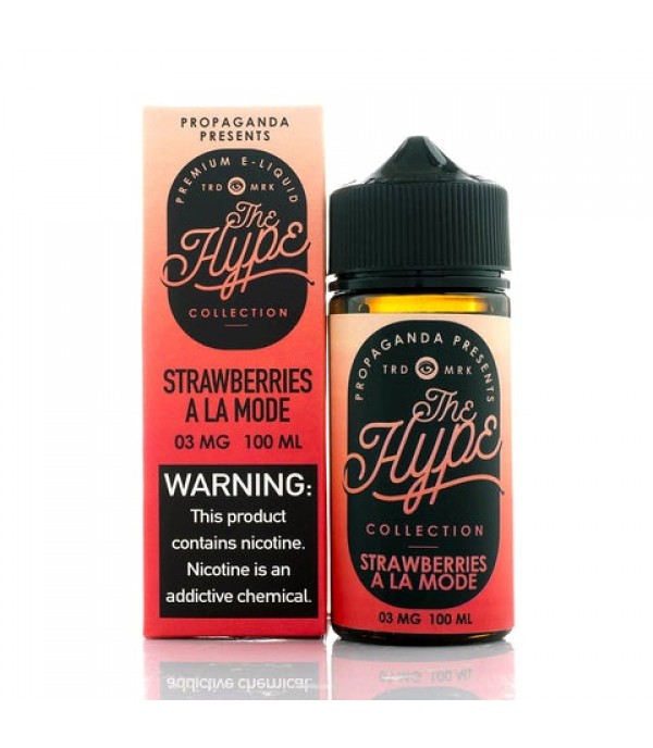 Strawberries A La Mode - Propaganda Hype E-Juice (100 ml)