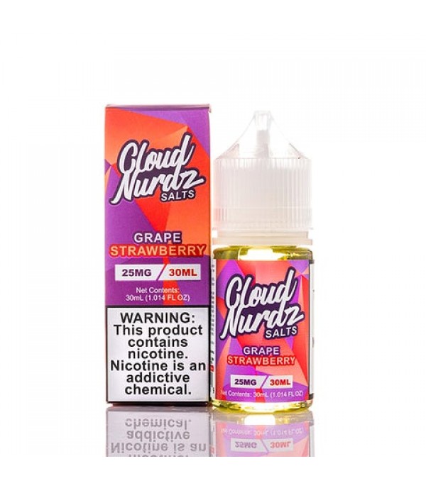 Grape Strawberry - Cloud Nurdz Salts E-Juice [Nic Salt Version]