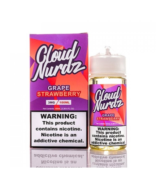 Grape Strawberry - Cloud Nurdz E-Juice (100 ml)