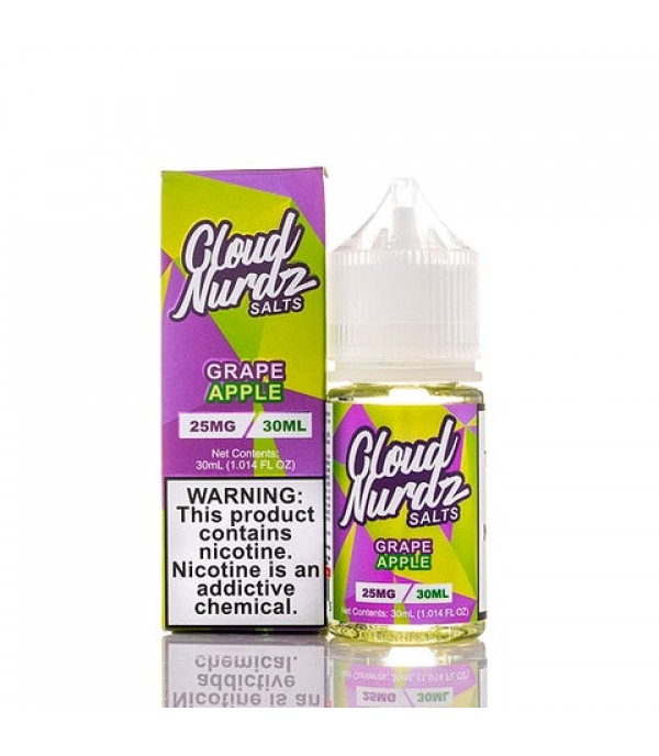 Grape Apple - Cloud Nurdz Salts E-Juice [Nic Salt Version]