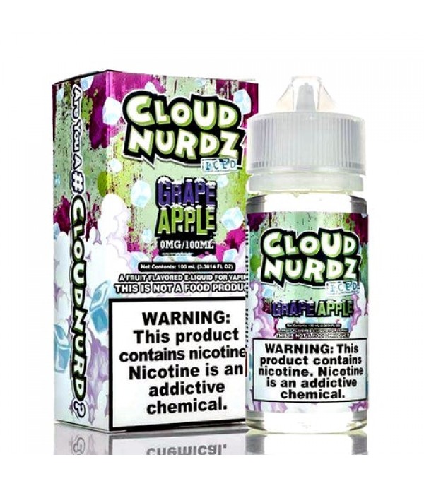 Grape Apple Iced - Cloud Nurdz E-Juice (100 ml)