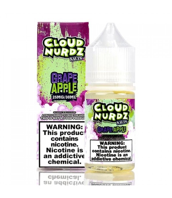 Grape Apple - Cloud Nurdz Salts E-Juice [Nic Salt Version]