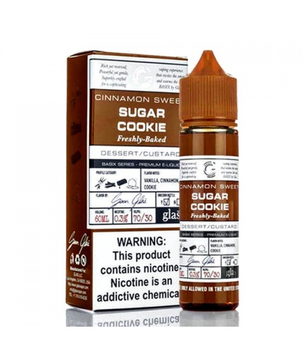 Sugar Cookie - Glas Basix E-Juice (60 ml)