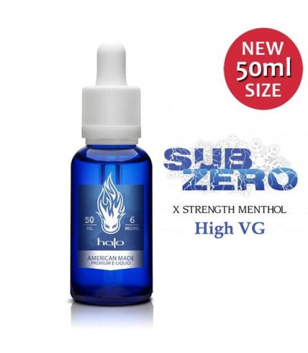 SubZero Menthol (High VG) - Halo E-Liquid