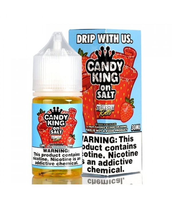 Strawberry Rolls on Salt - Candy King E-Juice