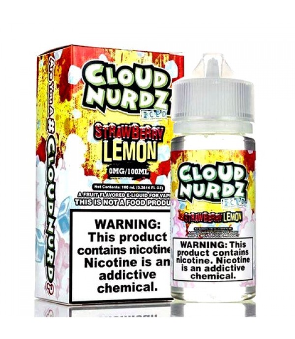 Strawberry Lemon Iced - Cloud Nurdz E-Juice (100 ml)