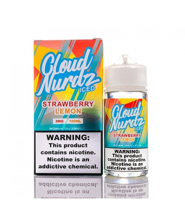 Strawberry Lemon Iced - Cloud Nurdz E-Juice (100 ml)