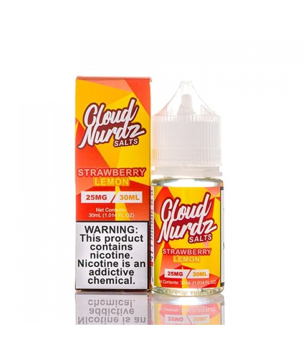 Strawberry Lemon - Cloud Nurdz Salts E-Juice [Nic Salt Version]