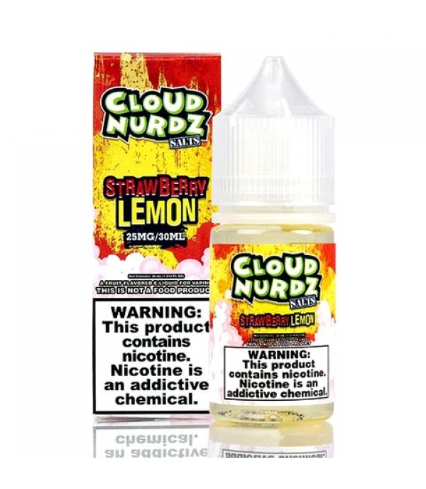 Strawberry Lemon - Cloud Nurdz Salts E-Juice [Nic Salt Version]