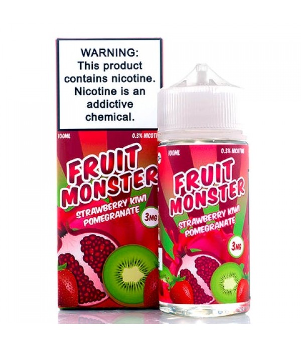 Strawberry Kiwi Pomegranate - Fruit Monster E-Juice (100 ml)