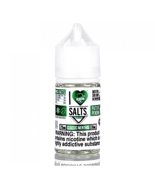 Classic Menthol - I Love Salts E-Juice