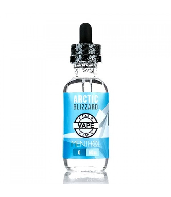 Crisp Menthol (Arctic Blizzard) - USA Vape Lab E-Juice (100 ml)