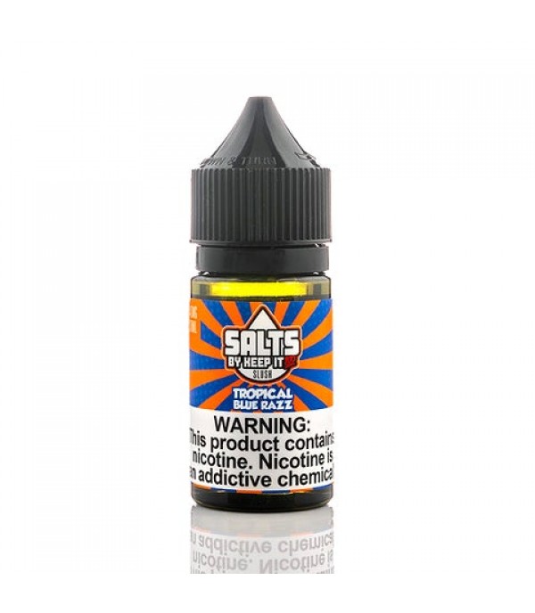 Tropical Blue Raz Salt - Keep It 100 E-Juice