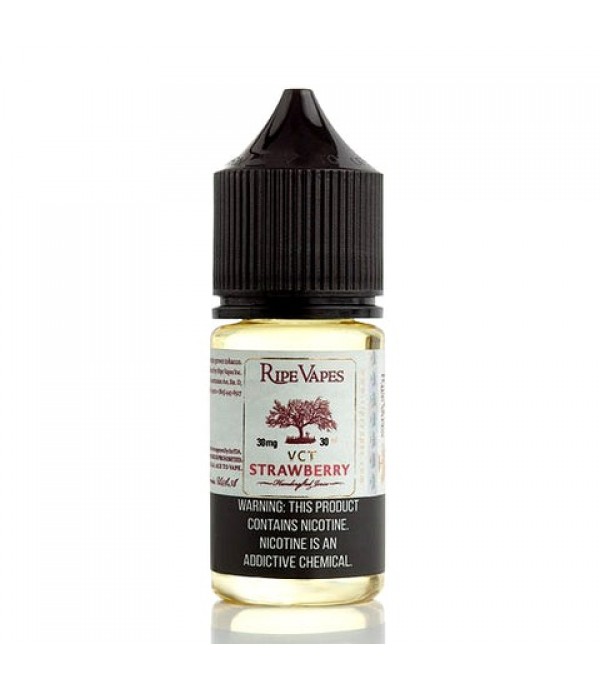 VCT Strawberry- Ripe Vapes E-Juice [Nic Salt Version]