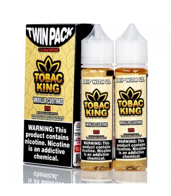 Vanilla Custard - Tobac King E-Juice (120 ml)