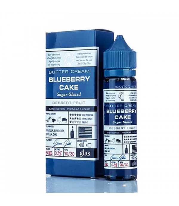 Blueberry Cake - Glas Basix E-Juice (60 ml)