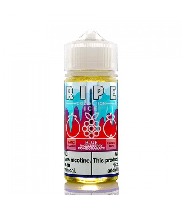 Blue Razzleberry Pomegranate Ice - Ripe Collection E-Juice (100 ml)