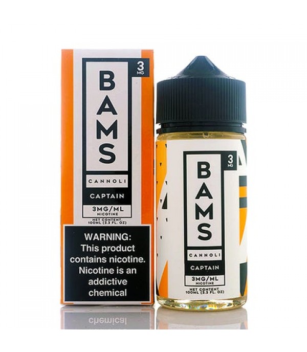 Captain Cannoli - Bam's Cannoli E-Juice (100 ml)