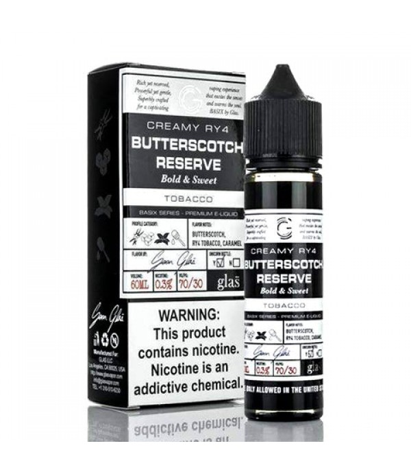 Butterscotch Reserve - Glas Basix E-Juice (60 ml)