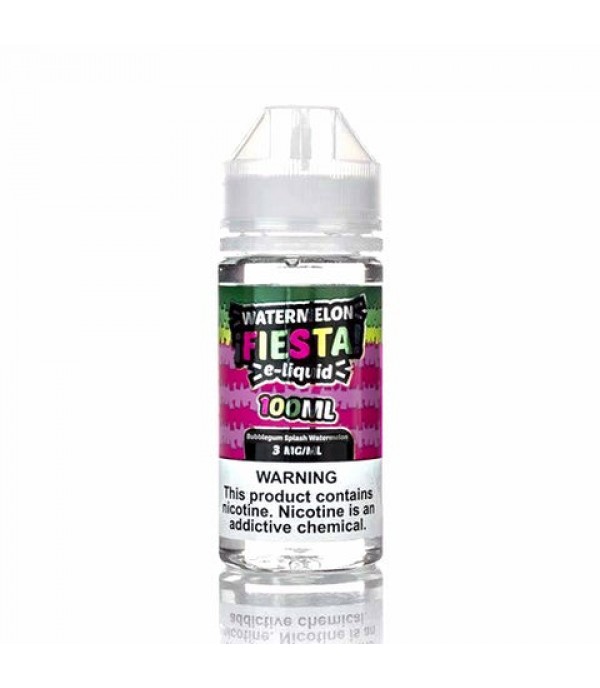 Bubblegum Splash Watermelon - Watermelon Fiesta E-Juice (100 ml)